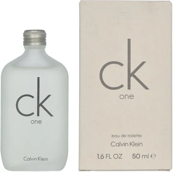 Calvin Klein CK One - Unisex geur met frisse citrusnoten - 50ml - Beschadigde Verpakking