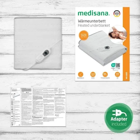 medisana HU 666 Elektrische warmte onderdeken