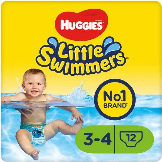 Huggies Little Swimmers Zwemluiers (7-15 kg) 12 stuks