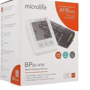 Microlife BP B3 AFIB - Bovenarm Bloeddrukmeter - Klinisch Gevalideerd - Nr. 1 bij Huisartsen