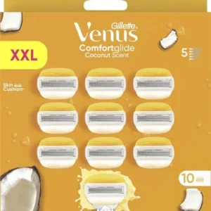 Gillette Venus Scheermesjes Comfortglide Coconut - 10 Navulmesjes - Verpakking beschadigd