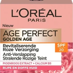 L'Oréal Paris Skin Expert Age Perfect Golden Age Dagcrème - Versterkend - SPF 20 - 50ml - Verpakking beschadigd