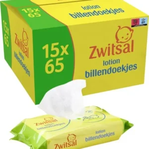 Zwitsal Lotion Billendoekjes - 15 x 65 stuks