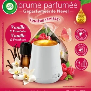 Air Wick Essential Mist Automatische Luchtverfrisser - Vanille & Framboos - Starter Kit 20ml-Beschadigde verpakking