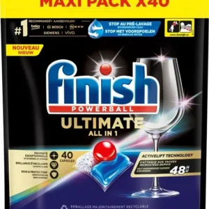 Finish Ultimate All in One Regular Vaatwastabletten 40 stuks