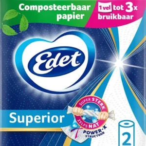 Edet Superior Keukenpapier 2 rollen