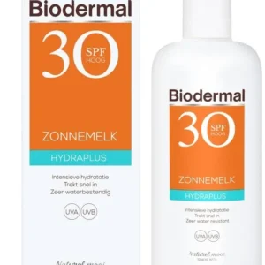 Biodermal Zonnebrand - Hydraplus - Zonnemelk - SPF 30 - 200ml