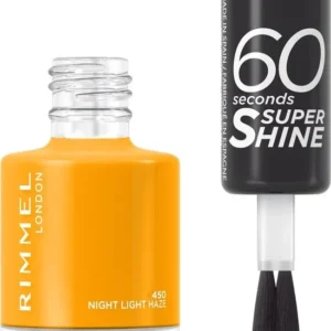 Rimmel 60 Sec Nail Polish Lacquer 8 ML -450 Night Light Haze