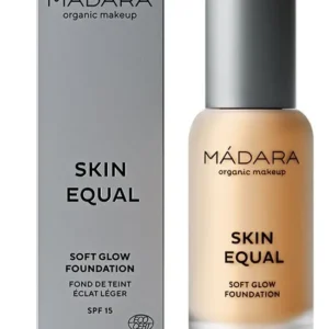 MÁDARA Skin Equal Foundation #50 Golden Sand 30 ml - vegan - SPF 15