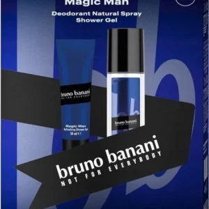Bruno Banani Magic Man Gift Set Deodorant 75 Ml And Shower Gel 50 Ml 75ml - Beschadigde verpakking