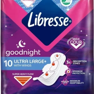 Libresse Ultra Thin Maandverband Goodnight 10 stuks
