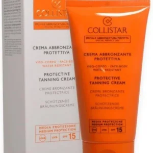 Collistar Protective Tanning Cream Zonnebrandcrème - SPF 15 - Voor gezicht en lichaam - 150 ml