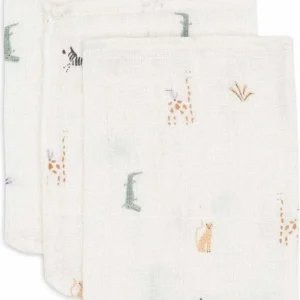 Jollein - Washandje Hydrofiel - Jungle Jambo - 3 Stuks