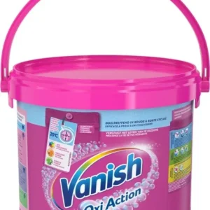 Vanish Oxi Action Wasbooster Poeder - Vlekverwijderaar voor Gekleurde Was - 2,7 kg Beschadigde verpakking