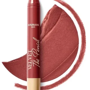 Bourjois Velvet The Pencil Matte Lipstick - 04 Less Is Brown - 1.8 gr