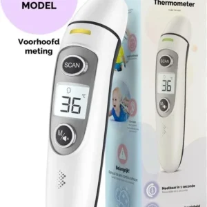 Bintoi¬Æ Thermometer voorhoofd - Temperatuurmeter - Koortsthermometer voor volwassenen en baby's -Beschadigde verpakking