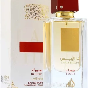 Lattafa Ana Abiyedh Rouge - Eau De Parfum 60ml - by Lattafa - Beschadigde Verpakking