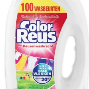 Color Reus Gel Vloeibaar Wasmiddel - Gekleurde Was - Voordeelverpakking - 100 wasbeurten