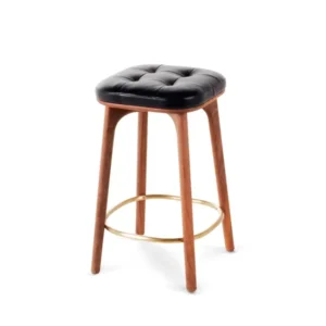Utility Stool SH610 Walnuss Milano Black 2522 von Stellar Works