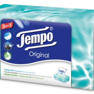 Tempo Original Box - 4-laags tissues - 100 st. Assortiment afbeelding doos