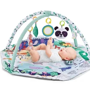 Baby Activity Play Mat 8-in-1 Sensory Development Center - Product showcase