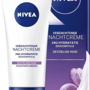 Nivea Essentials Sensitive Nachtcreme 50 ml - Verpakking beschadigd