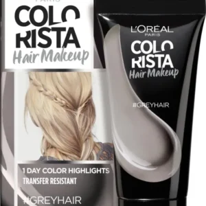 L'Oréal Paris Colorista Hair Makeup - Grey - Verpakking beschadigd