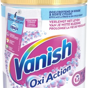 Vanish Oxi Action Wasbooster Poeder - Vlekverwijderaar voor Witte Was - 1 kg beschadigde verpakking