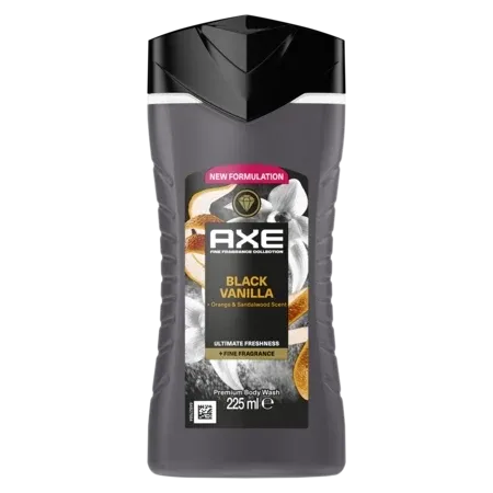 AXE Fine Fragrance Collection Douchegel - Black Vanilla - 225 ml