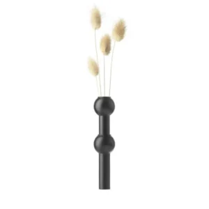 STOFF Nagel Vase, schwarz von STOFF Nagel
