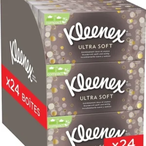 Kleenex Ultrasoft Tissues 24 boxen a72 tissues
