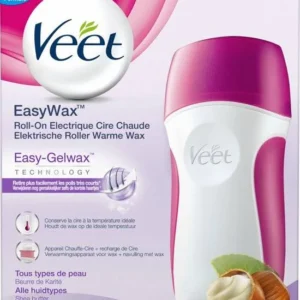 Veet Easy-Gelwax Elektrische Roller Ontharingswax - Starterkit - Verpakking beschadigd