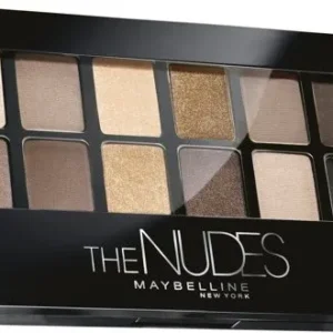 Maybelline The Blushed Nudes Oogschaduwpalet - 12 Nude Bruin Tinten