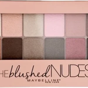Maybelline The Blushed Nudes Oogschaduwpalette - 12 roze nude tinten