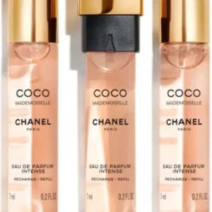 Chanel Coco Mademoiselle Intense Mini Twist and Spray Refill - 3 x 7 ml = 21 ml - eau de parfum - navullingen