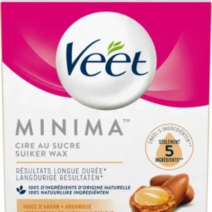 Veet Minima - Warme Orientaalse Wax - Arganolie 250 ml - Verpakking beschadigd
