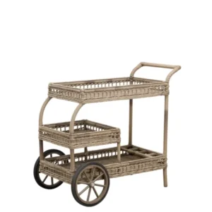 James Outdoor Barwagen, Antique Grey von Sika-Design