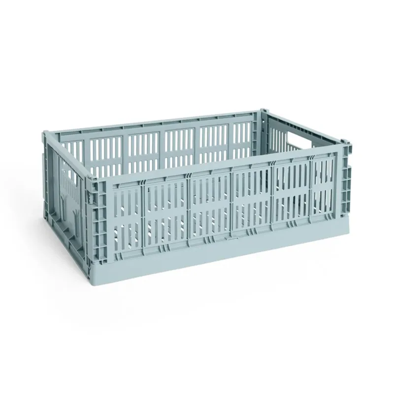 Colour Crate Large, Soft Blue von HAY