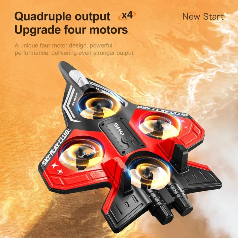 RC Airplane Lightweight Foam Glider with LED Lights - Product example