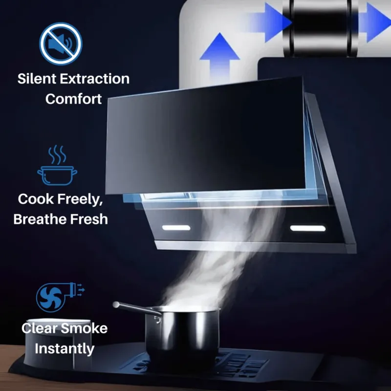 Quiet Extractor Fan 32dB Low Noise Bathroom Ventilation - Product detail 4