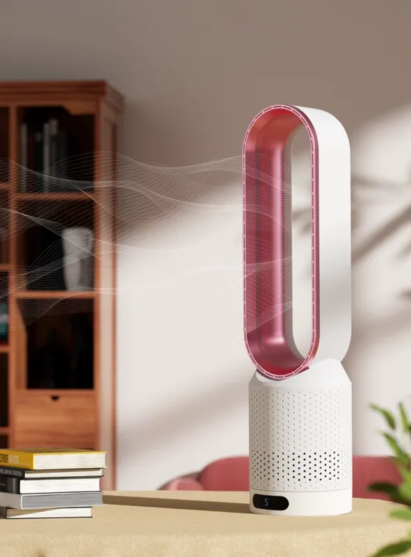 Smart Air Purifier Fan Bladeless 3-in-1 Cooling System - Product example