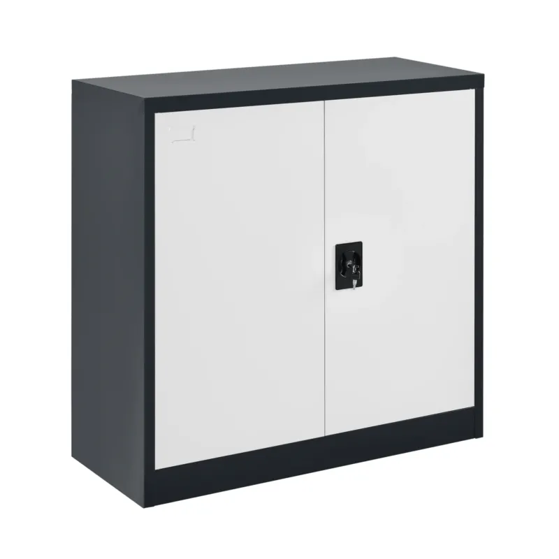 Aktenschrank Molise 90x40x90cm Stahl in versch. Farben [en.casa] - premiumXL