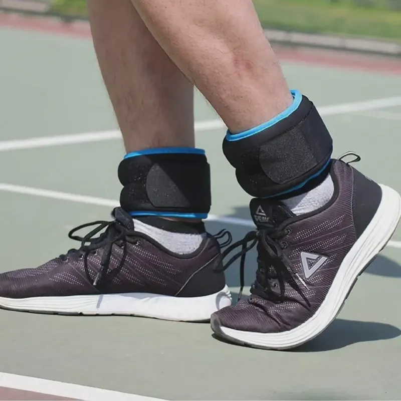 Adjustable Ankle Weights Comfortable Fitness Training Straps - Product showcase