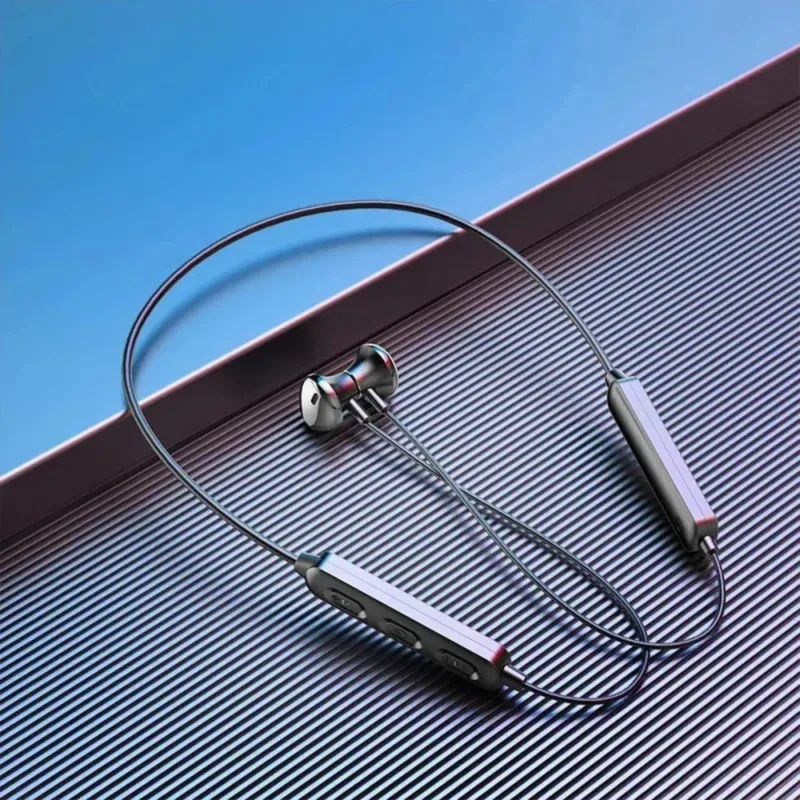 Wireless Neckband Headphones Lightweight Bluetooth Sports Design - Product showcase