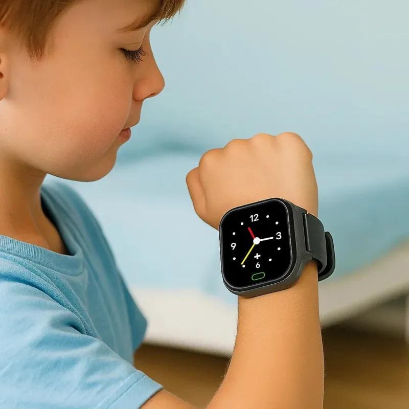 Kids Smart Watch GPS Waterproof Safety Tracking Device - Detailed view