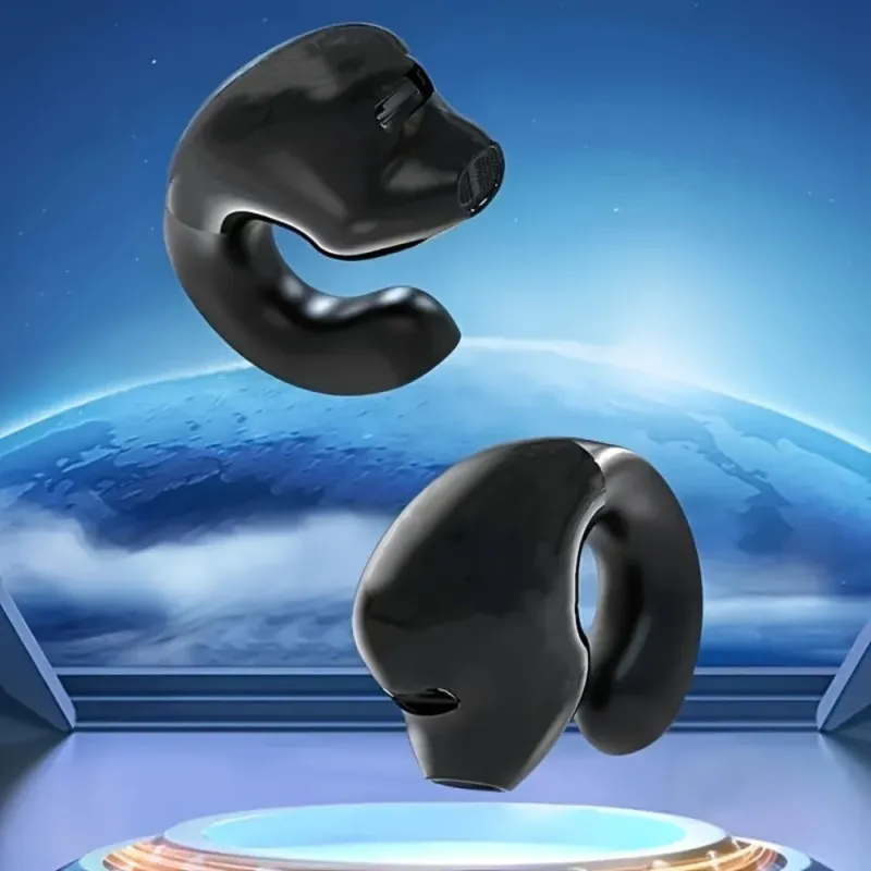 Wireless Bluetooth Earbud Single Ear Open Design - Product example