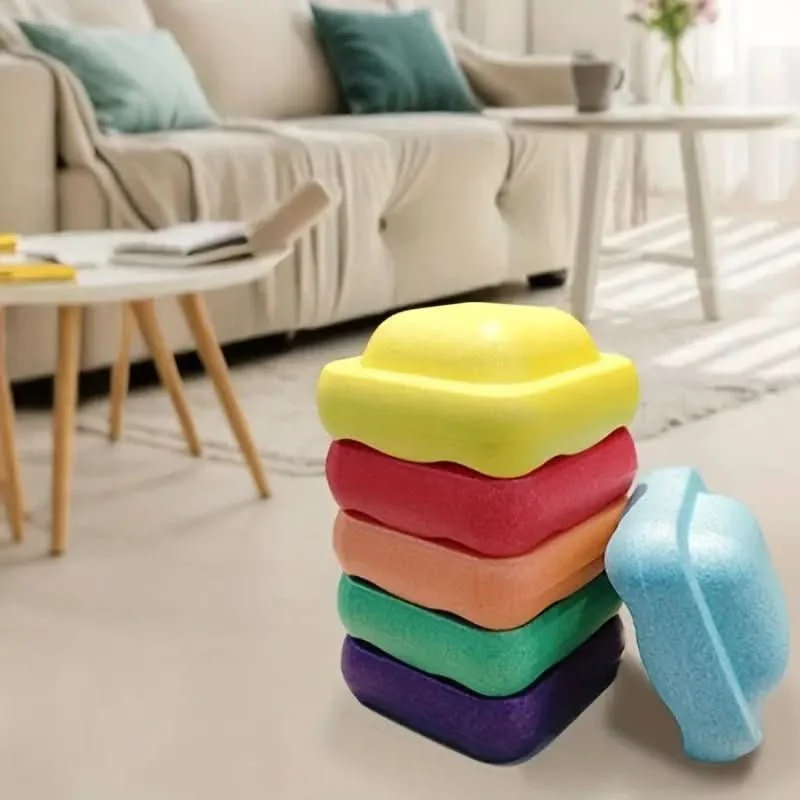Balance Stepping Stones Colorful Motor Skills Development Blocks - Detailed view