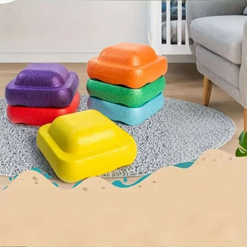 Balance Stepping Stones Colorful Motor Skills Development Blocks - Product example