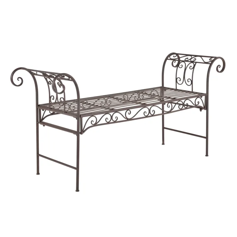 Gartenbank Cossila 70x147x46 cm versch. Farben en.casa - premiumXL