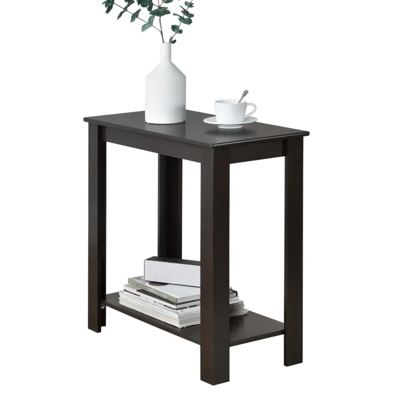 Beistelltisch Chur 60 x 30 x 61,3 cm braun en.casa - premiumXL